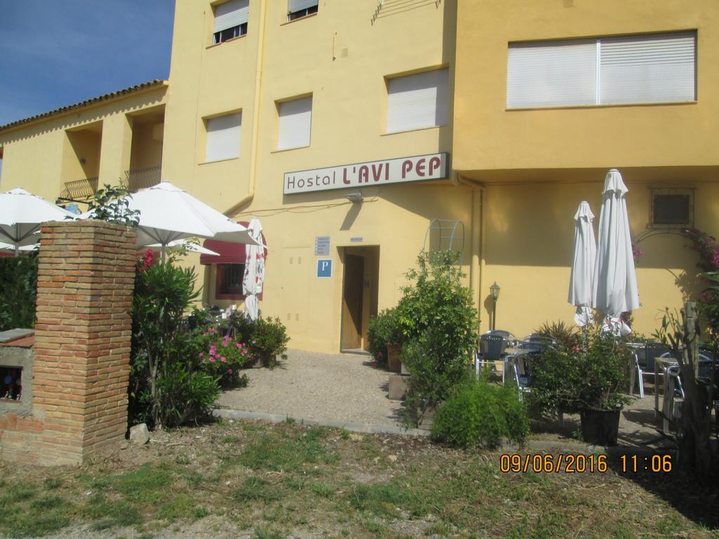 Pensio L'Avi Pep Hotel Saus Kültér fotó