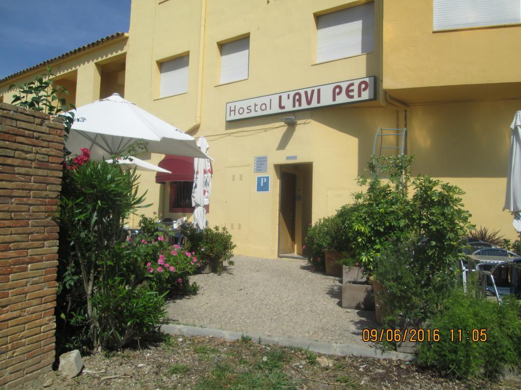 Pensio L'Avi Pep Hotel Saus Kültér fotó